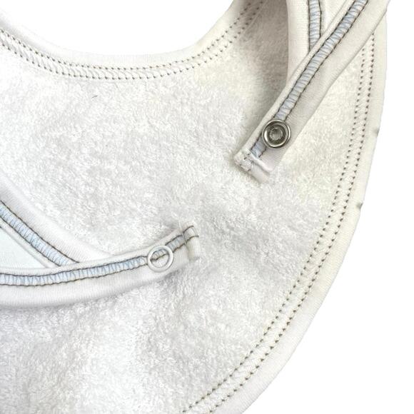 NEW KISSY KISSY Noah's Ark Boys Girls Unisex 100% Pima Cotton Bib One Size O/S - Picture 5 of 9